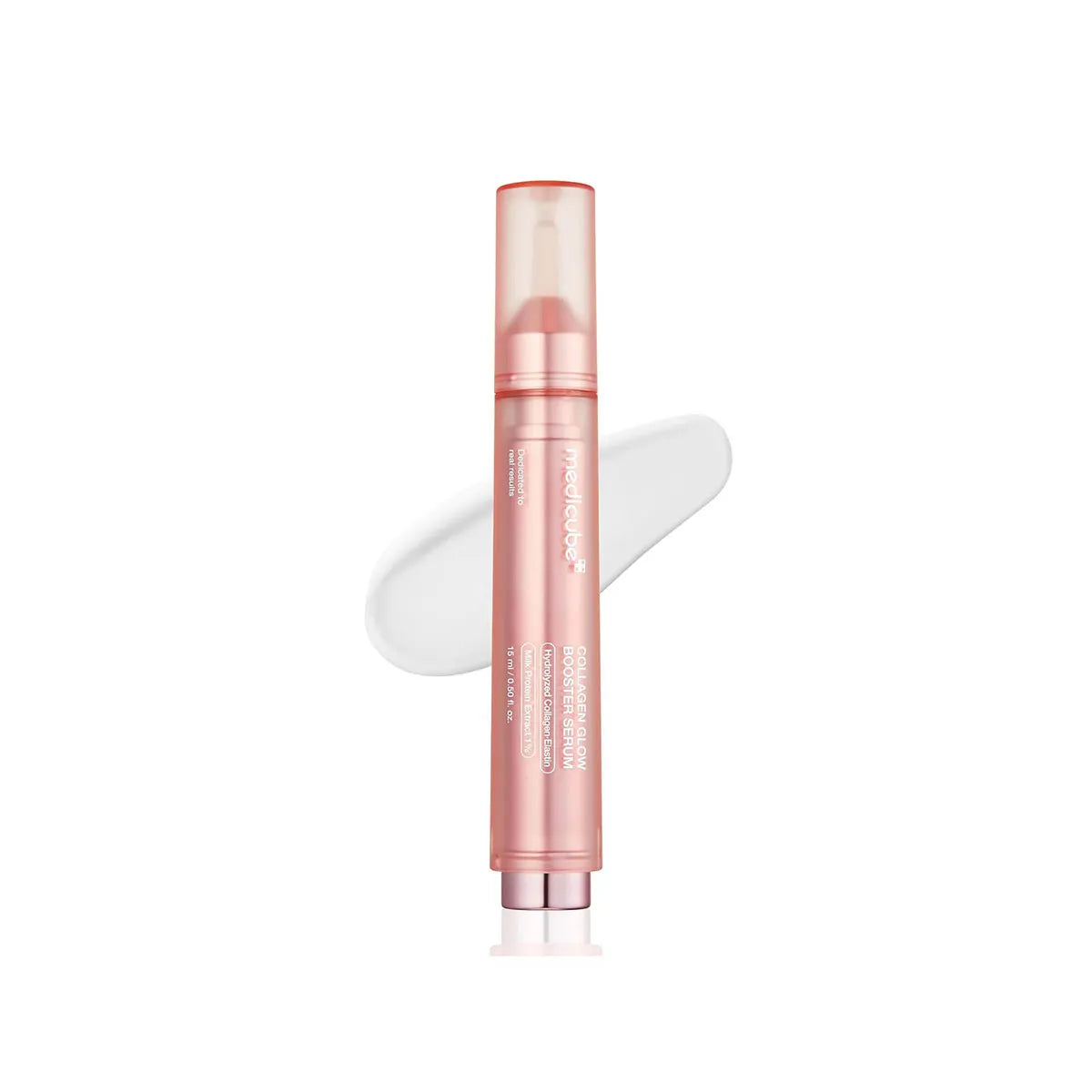 Medicube Collagen Glow Booster Serum 15ml,Smooth & Fast-Absorbing,Hydrating Feel,Provides Skin Moisture,K-Beauty,Korean Makeup