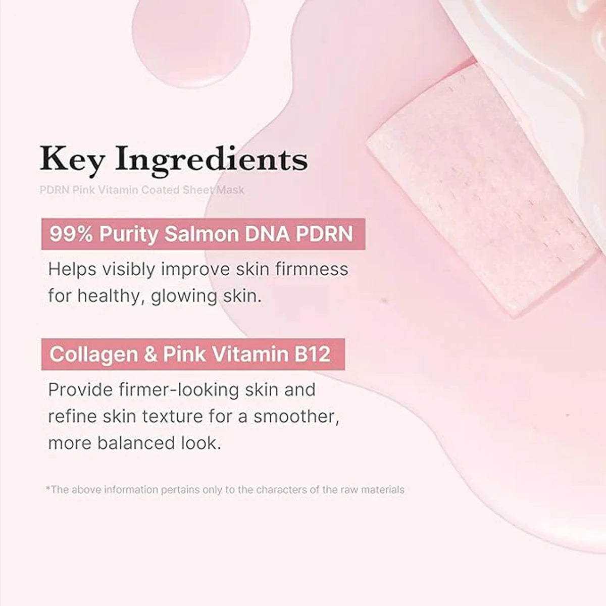 Medicube Salmon DNA PDRN Pink Vita Coating Sheet Mask 10ea,Hydrogel Sheet Technology,Basic HydrationK-Beauty,Korean Makeup