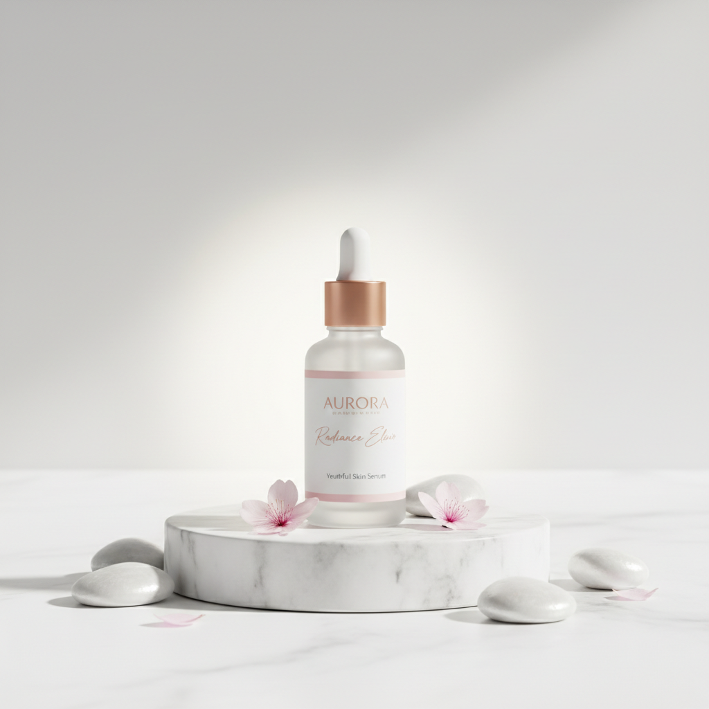 Beauty product with elegant presentation